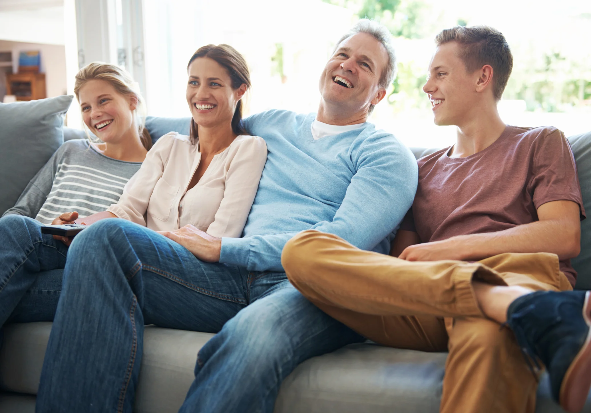 family therapy happy