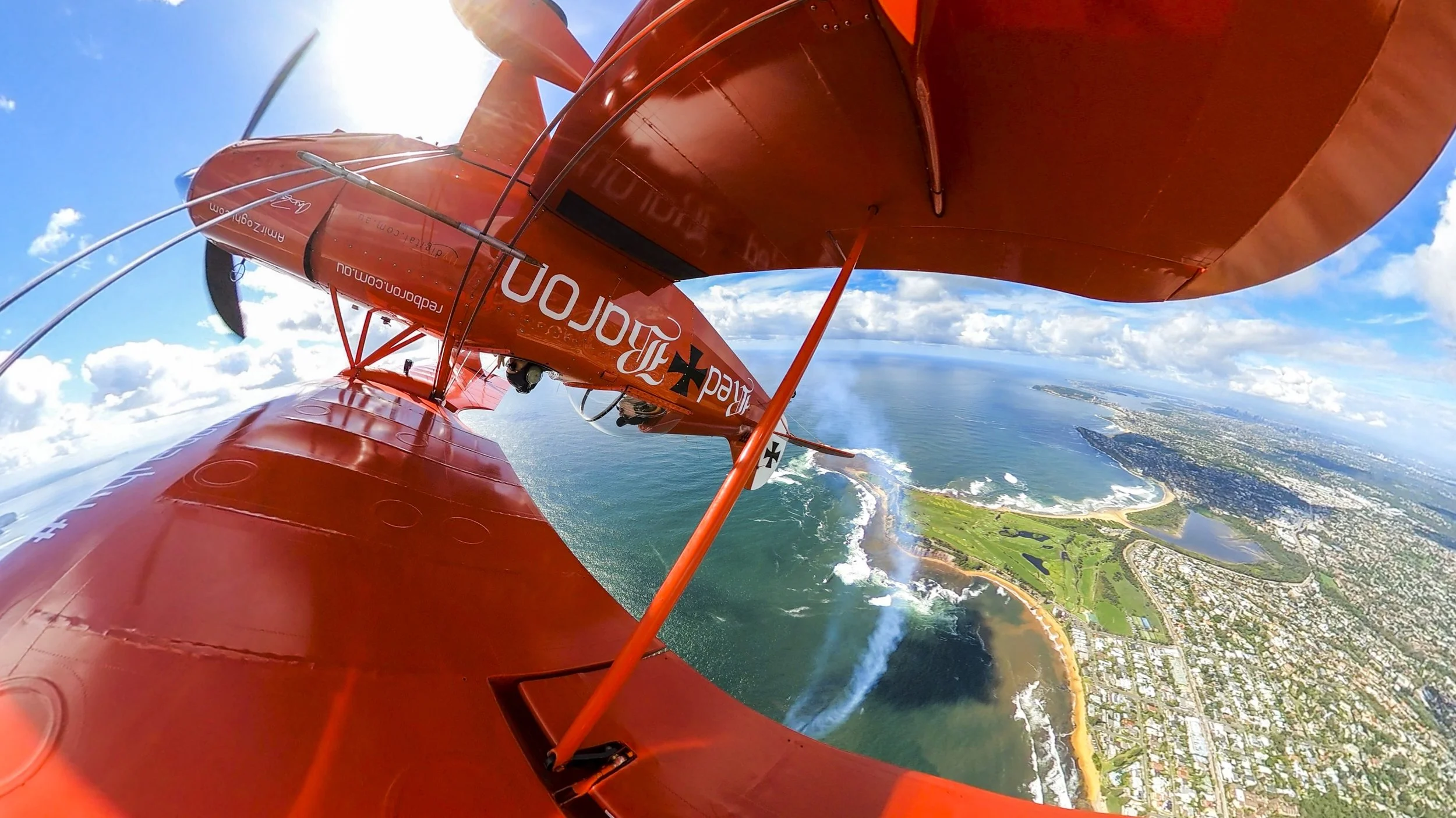 Sydney Harbour Open Cockpit Scenic Flight Plus