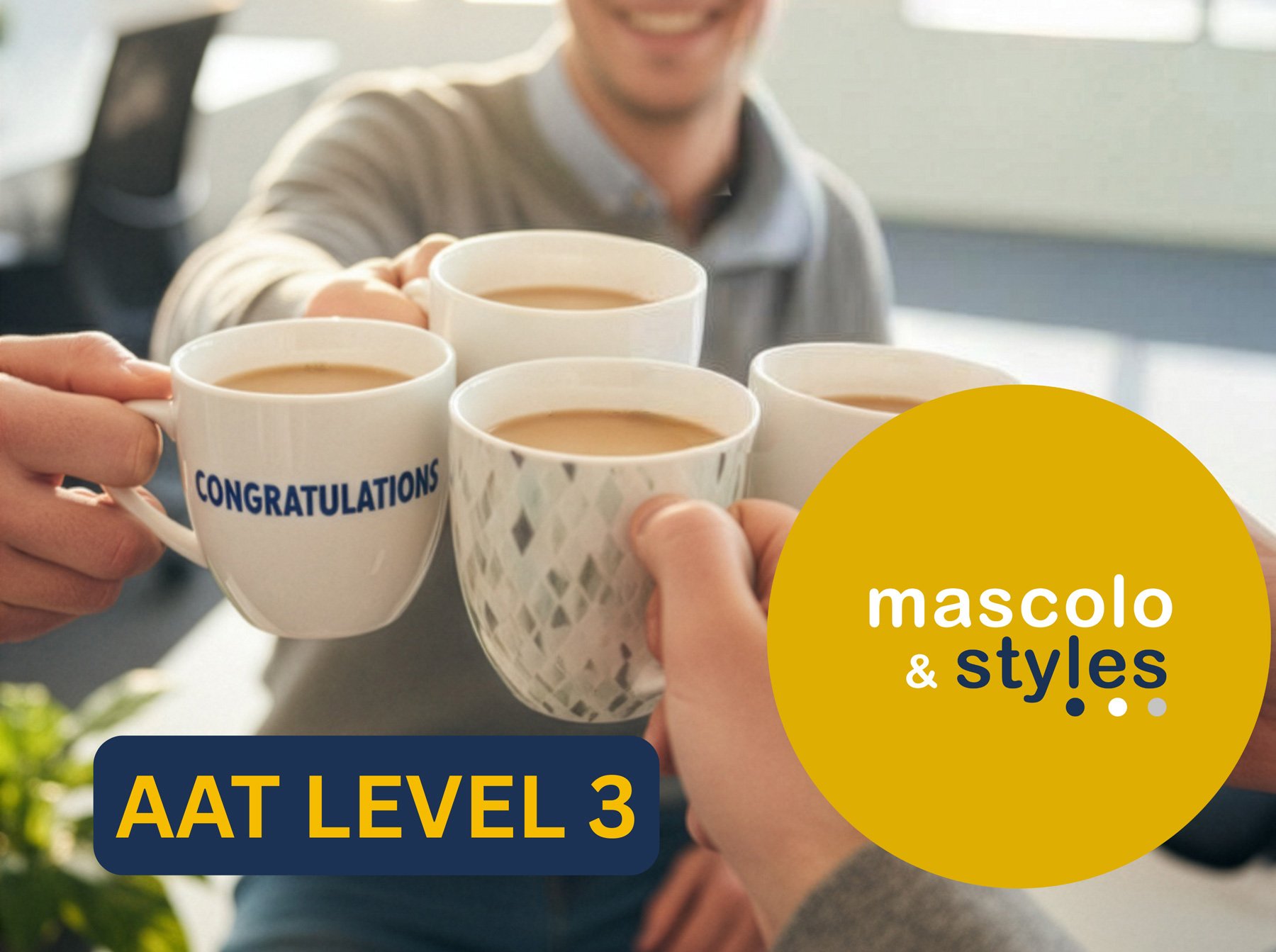 Huge Congratulations to Tom on Achieving His AAT Level 3!