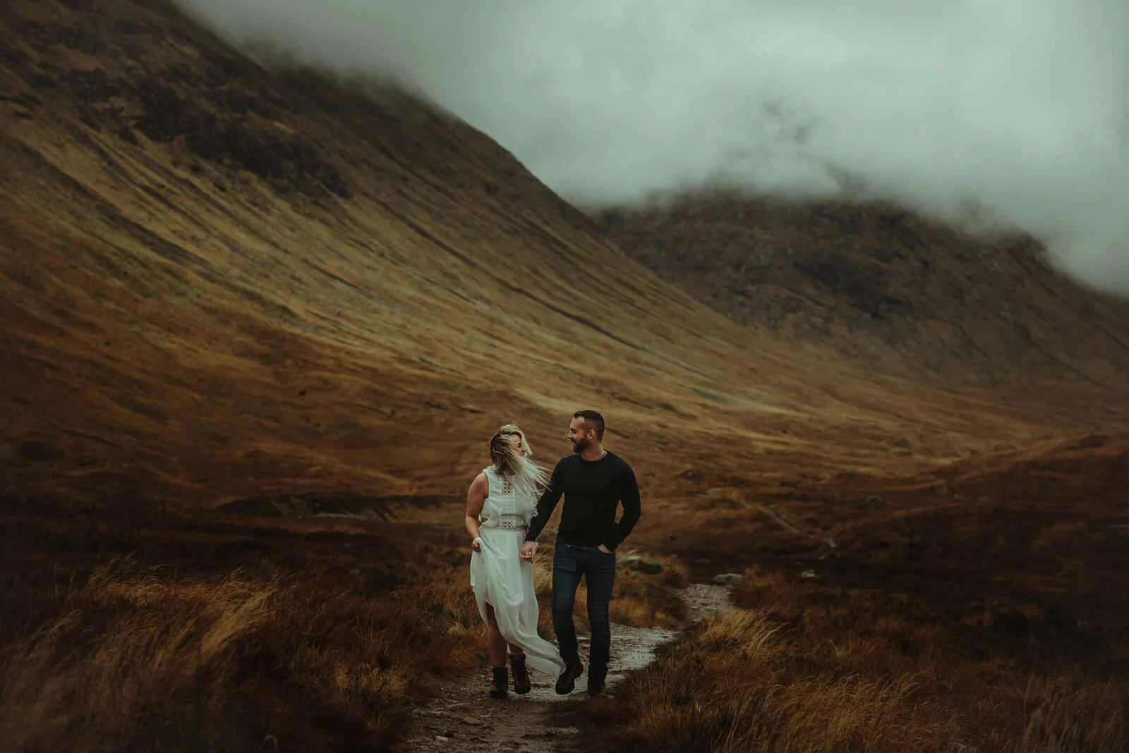Wild Glencoe Adventure Session - Scotland Elopement Photographer