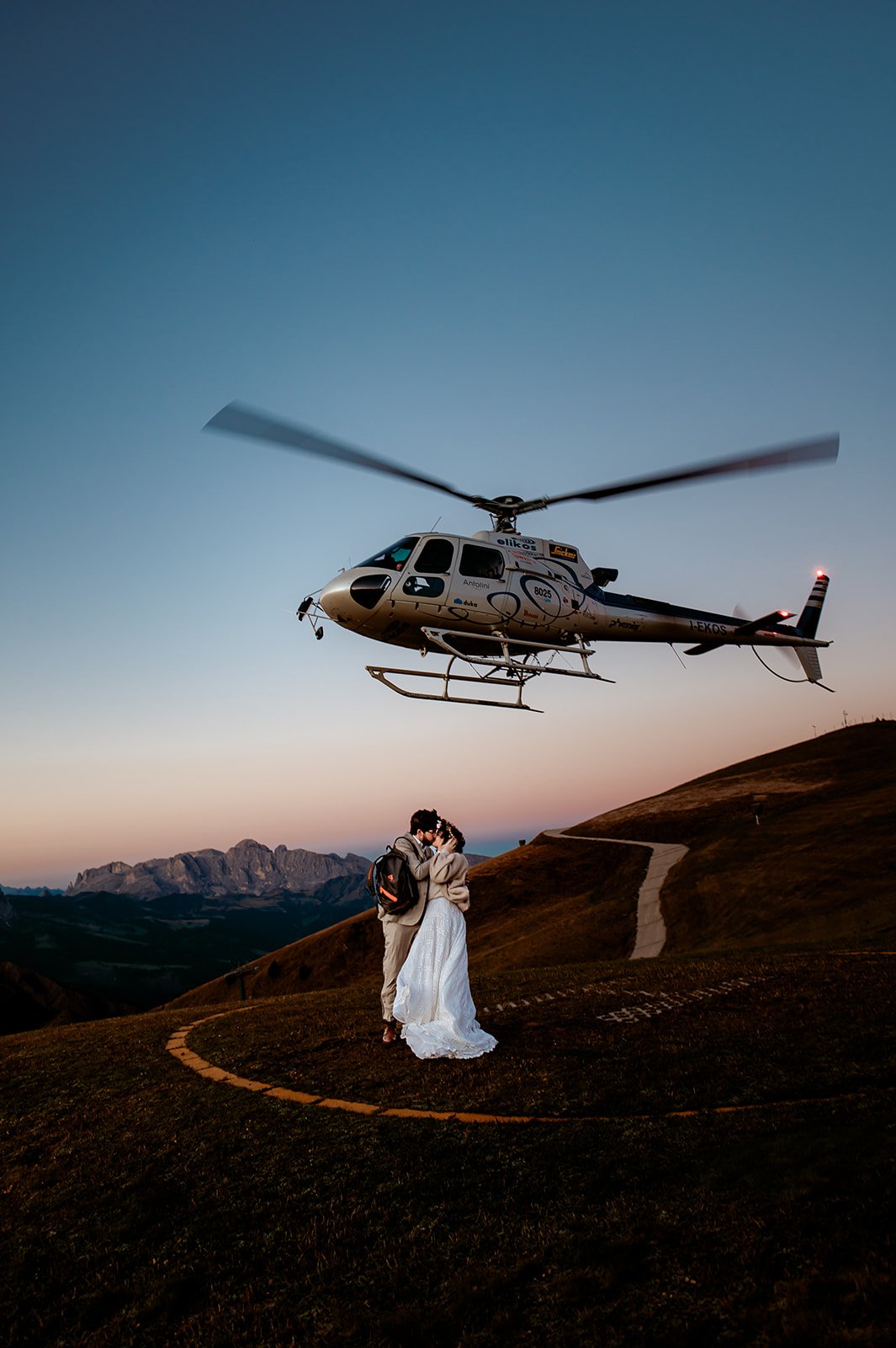 Europe elopement travel schedule