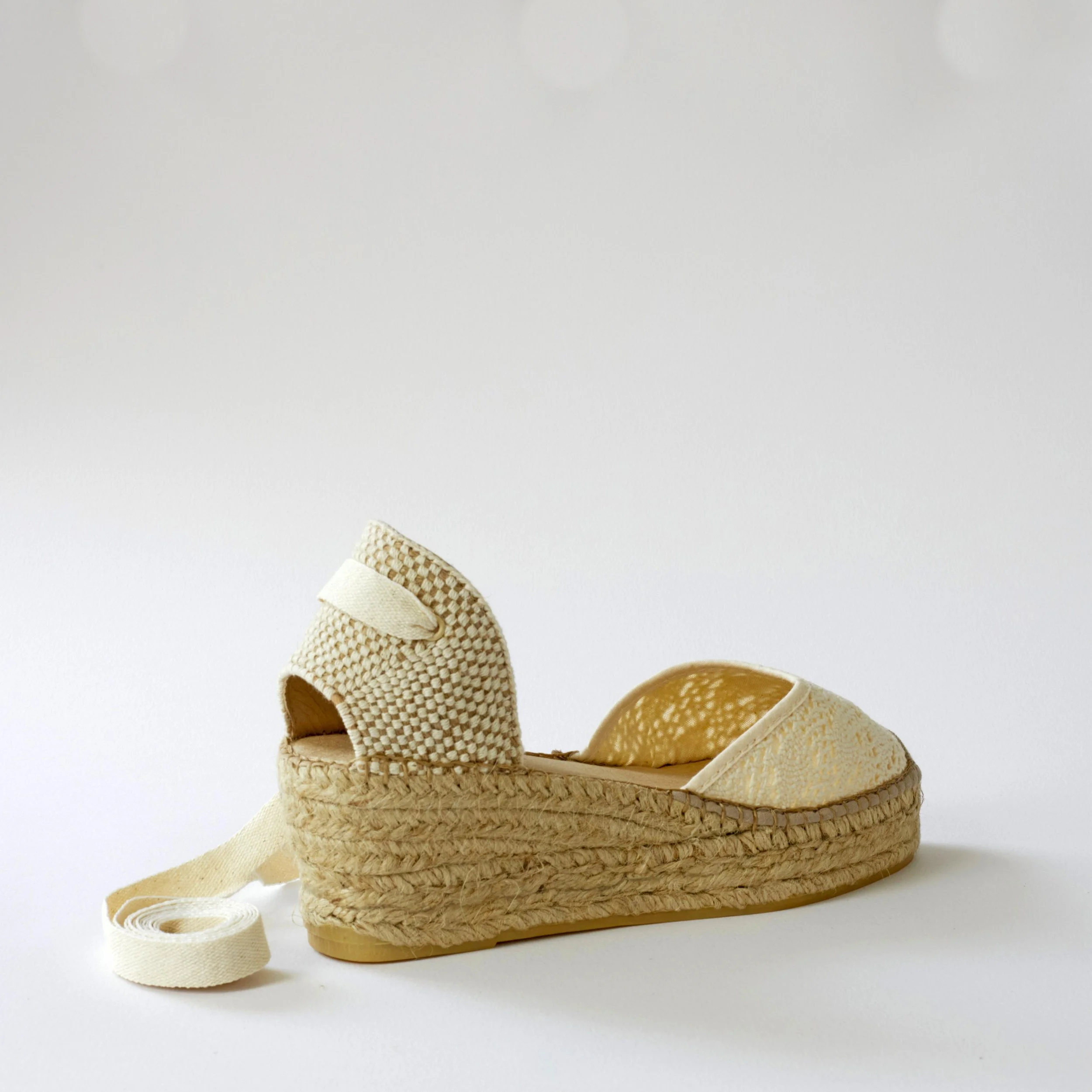 Low heel crochet espadrille cream back.jpg