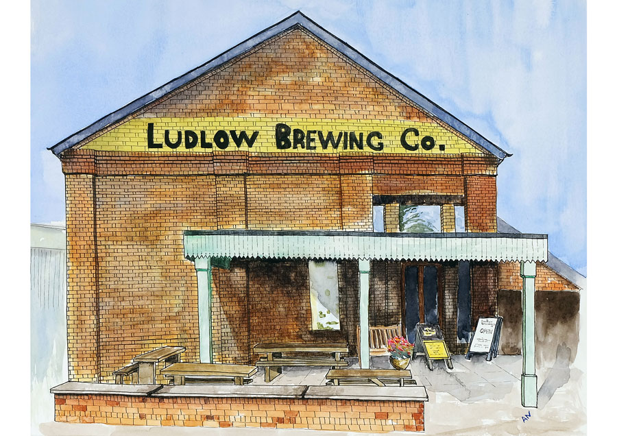 Ludlow Brewery copyright Andy Nash