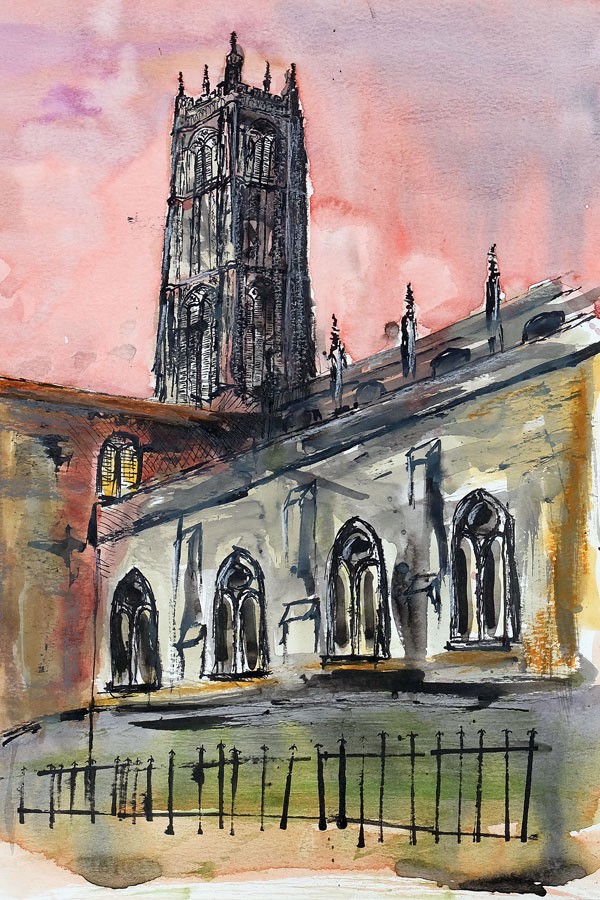 St Laurence's Church, Ludlow. copyright Andy Nash
