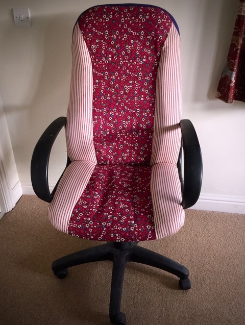 Who's the boss? - And old office chair with a new lease of life