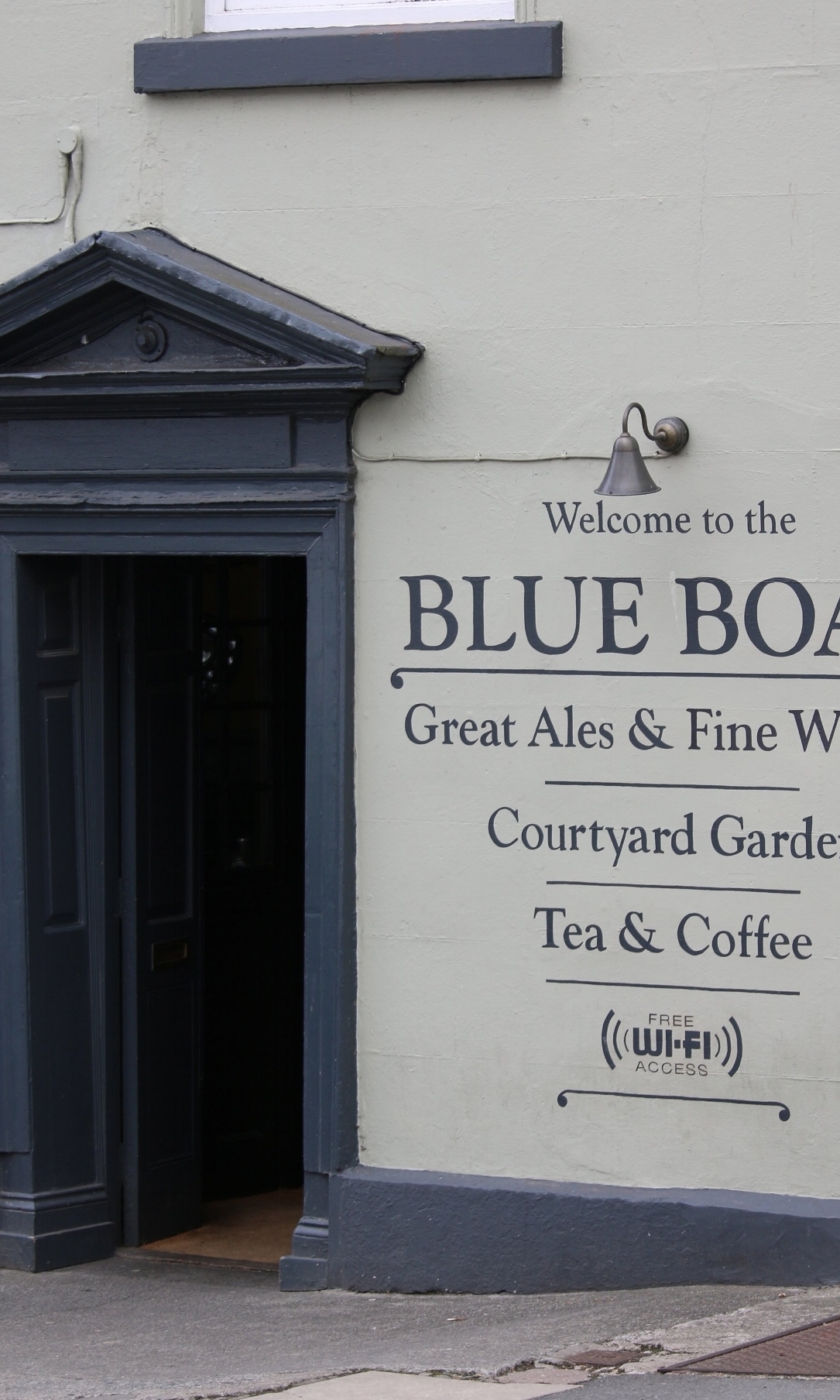 The Blue boar copyright let's go Ludlow