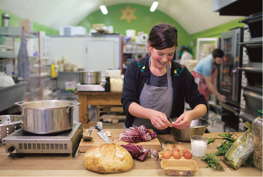 Chef Claire Thomson's top tip for September seasonal produce is to buy local