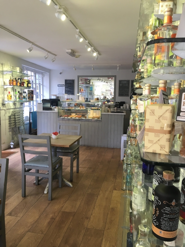 The fresh interior of Taste at no.1 photo: Let’s go Ludlow