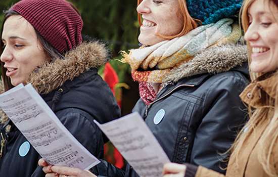 let’s go a carolling at Stokesay Castle