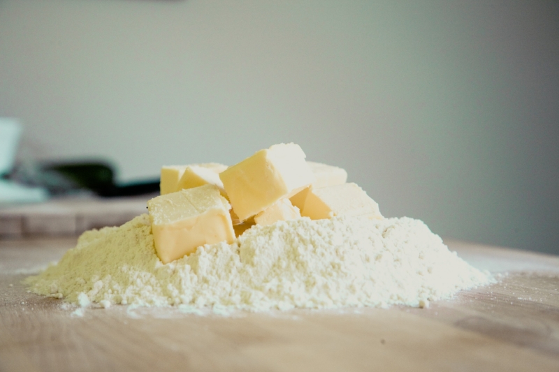Flour and butter…the perfect rub