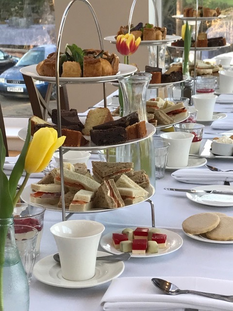 The full monty with fizz at The Cliffe at Dinham
