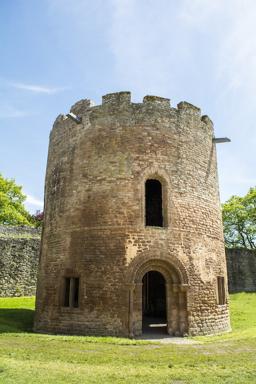 Ludlow Castle has one of five existing Round Chapels in Europe. A new roof ensures its around for future generations to enjoy. Source: Ludlow Castle