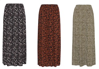 Ichi Maxi Skirt - £29.95 – Available in 3 beautiful prints!