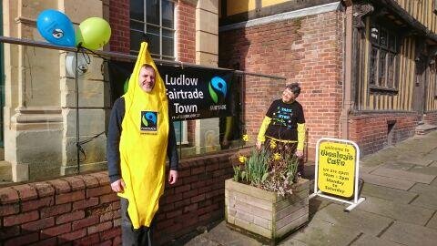 Wesley’s Café at Ludlow Methodist Church supporting Fairtrade