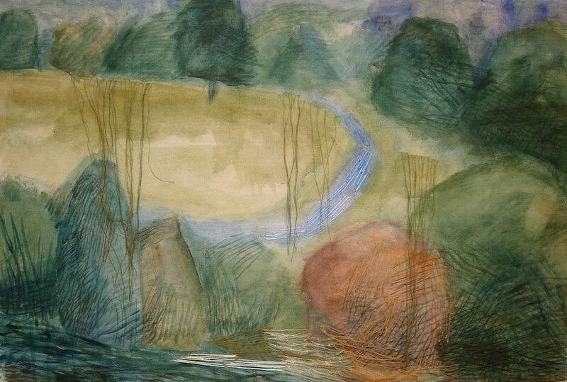 Eleri Mills, EM Ar y daith (On the journey). photo: Twenty Twenty Gallery