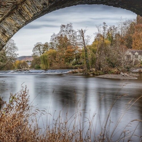 Dinham Bridge in Ludlow