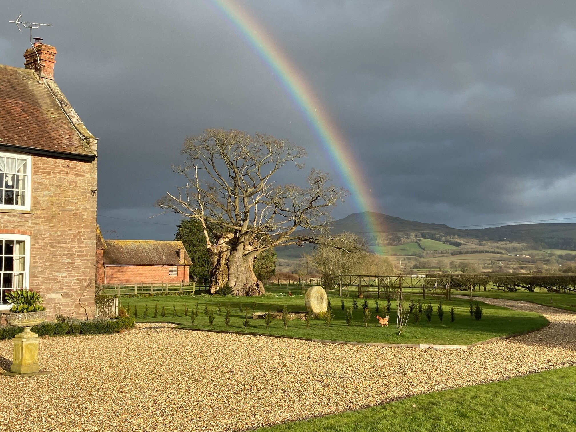 Somewhere over that rainbow lies…the Clee
