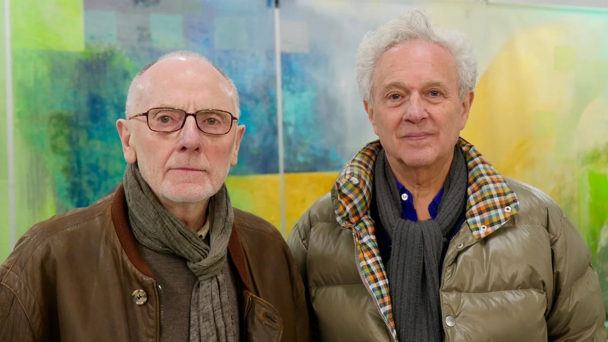 Artist William Tillyer with art dealer Bernard Jacobson ~ "An Artist on the Outside..." Feature documentary