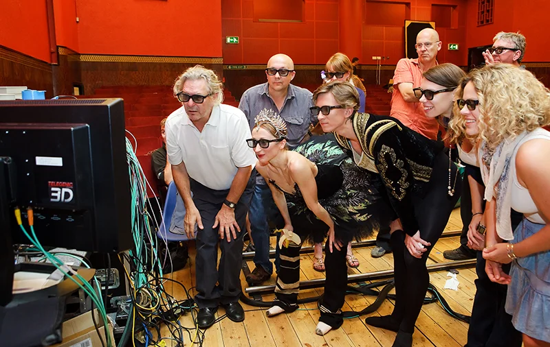 Watching playback ~ "Dance, Dance, Dance" Sky Arts 3D