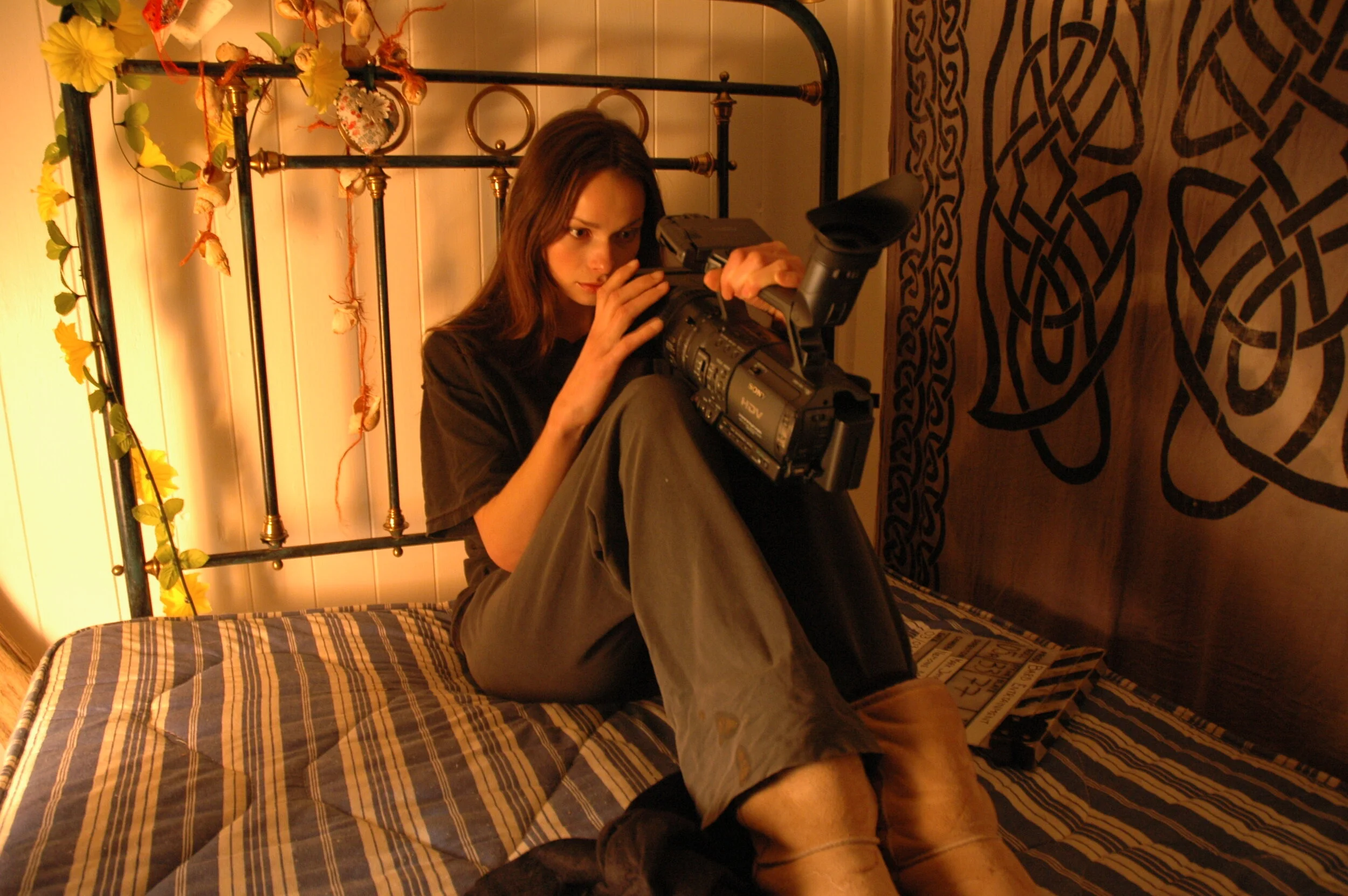 Anna Walton on location ~"Vampire Diary" award winning feature film