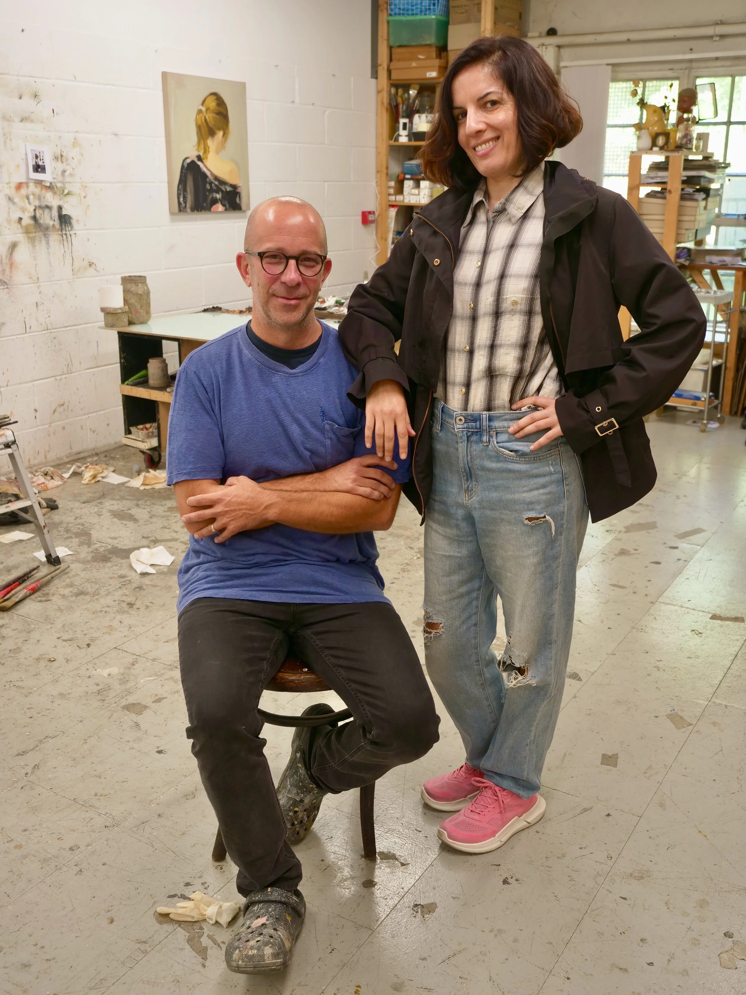 Gidi Rubin with Celine Avrahami