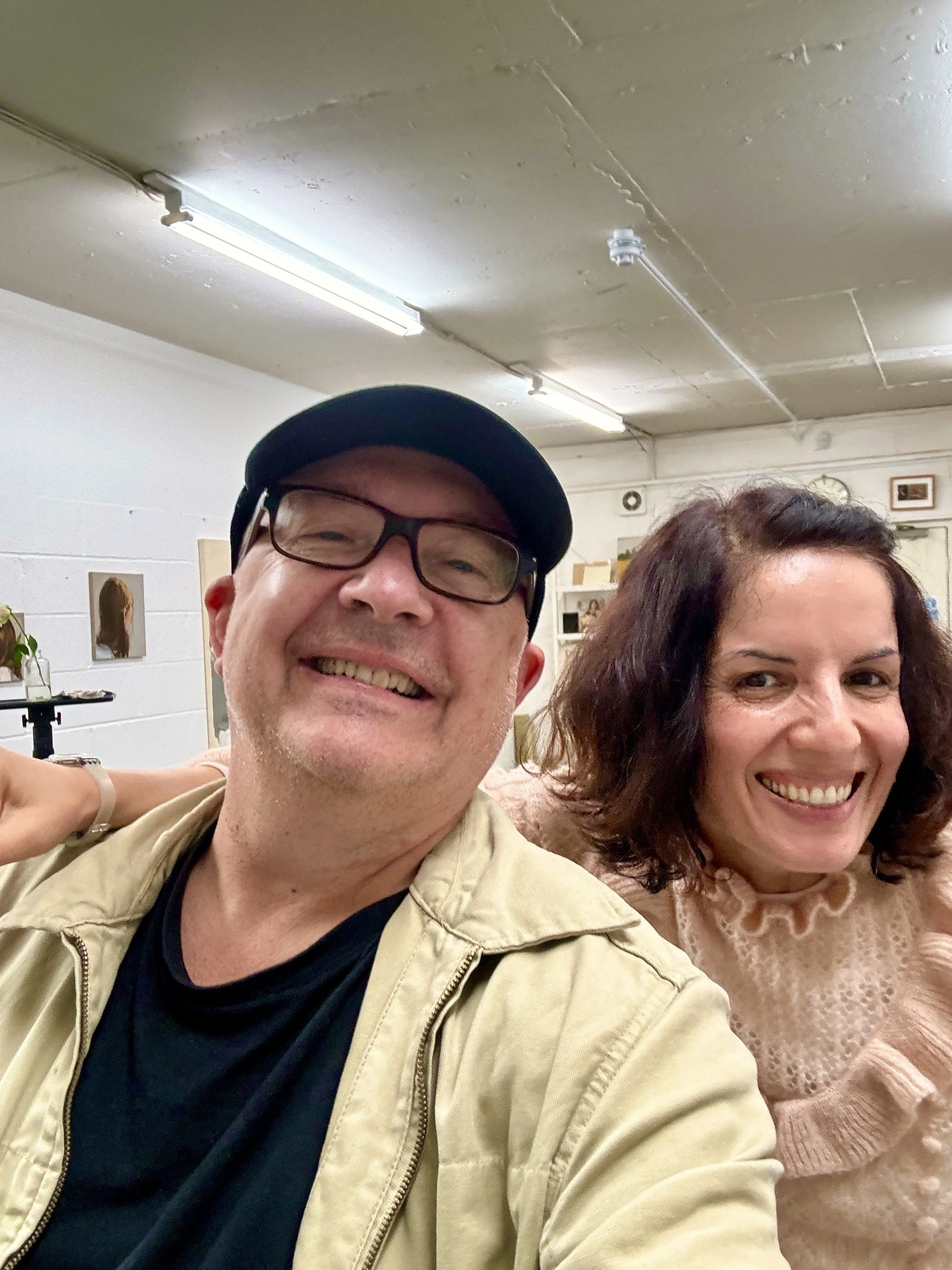 Mark James with Celine Avrahami