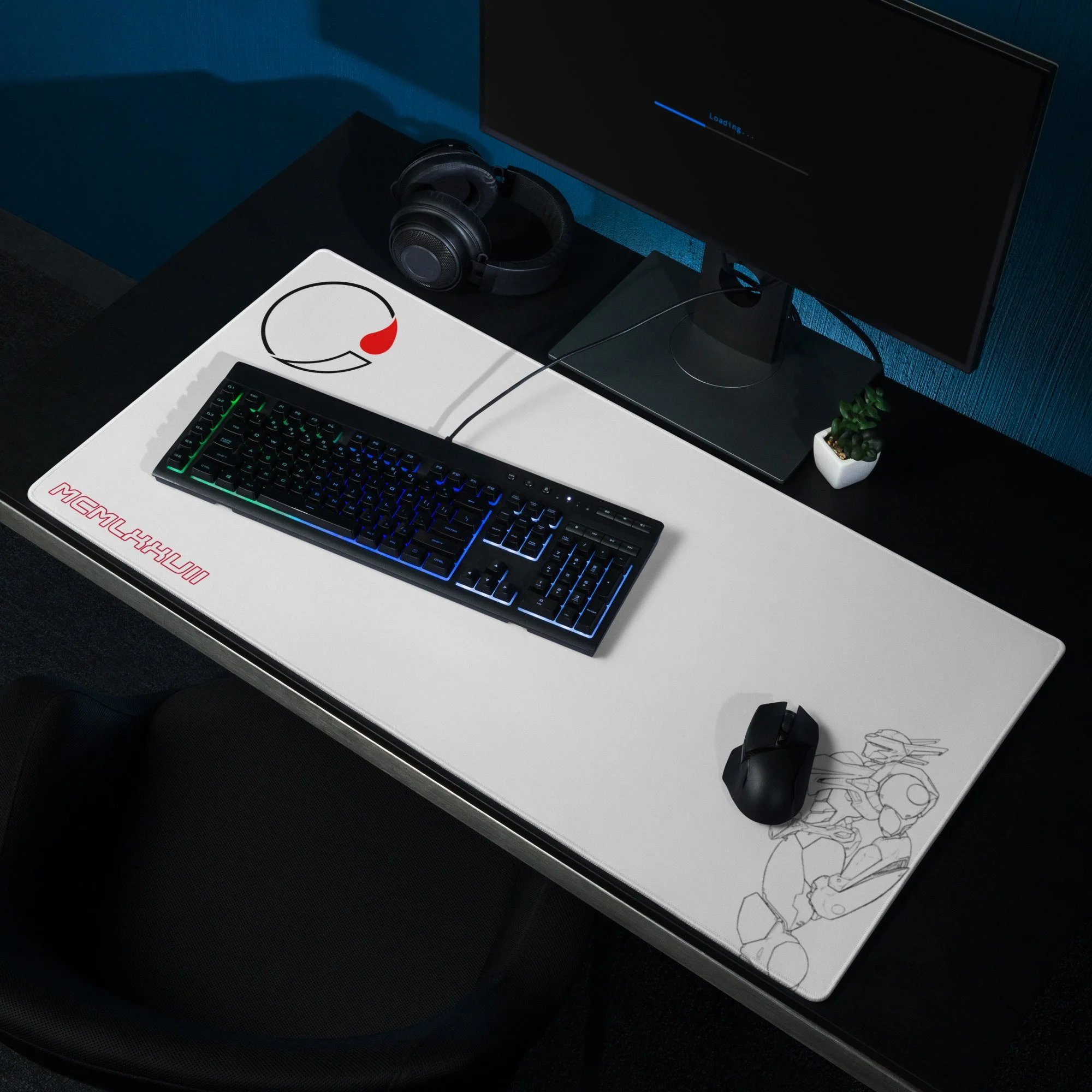 C.Ink "Jinken" Gaming pad (white)