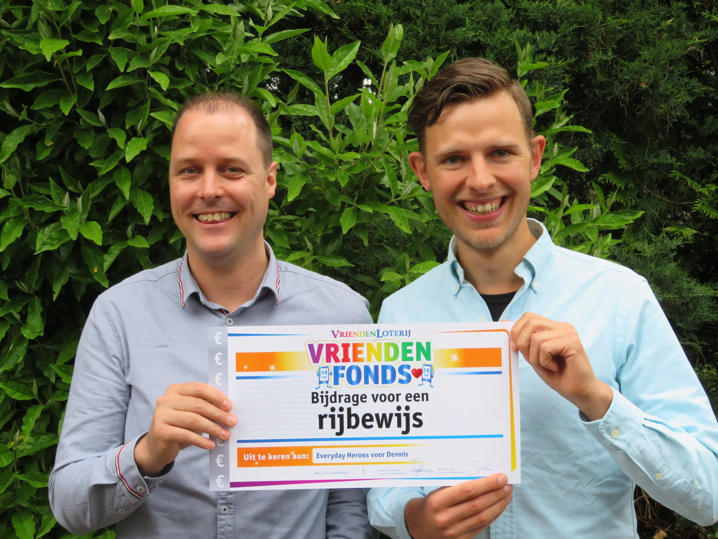 Hartenwens: droom van Dennis in vervulling