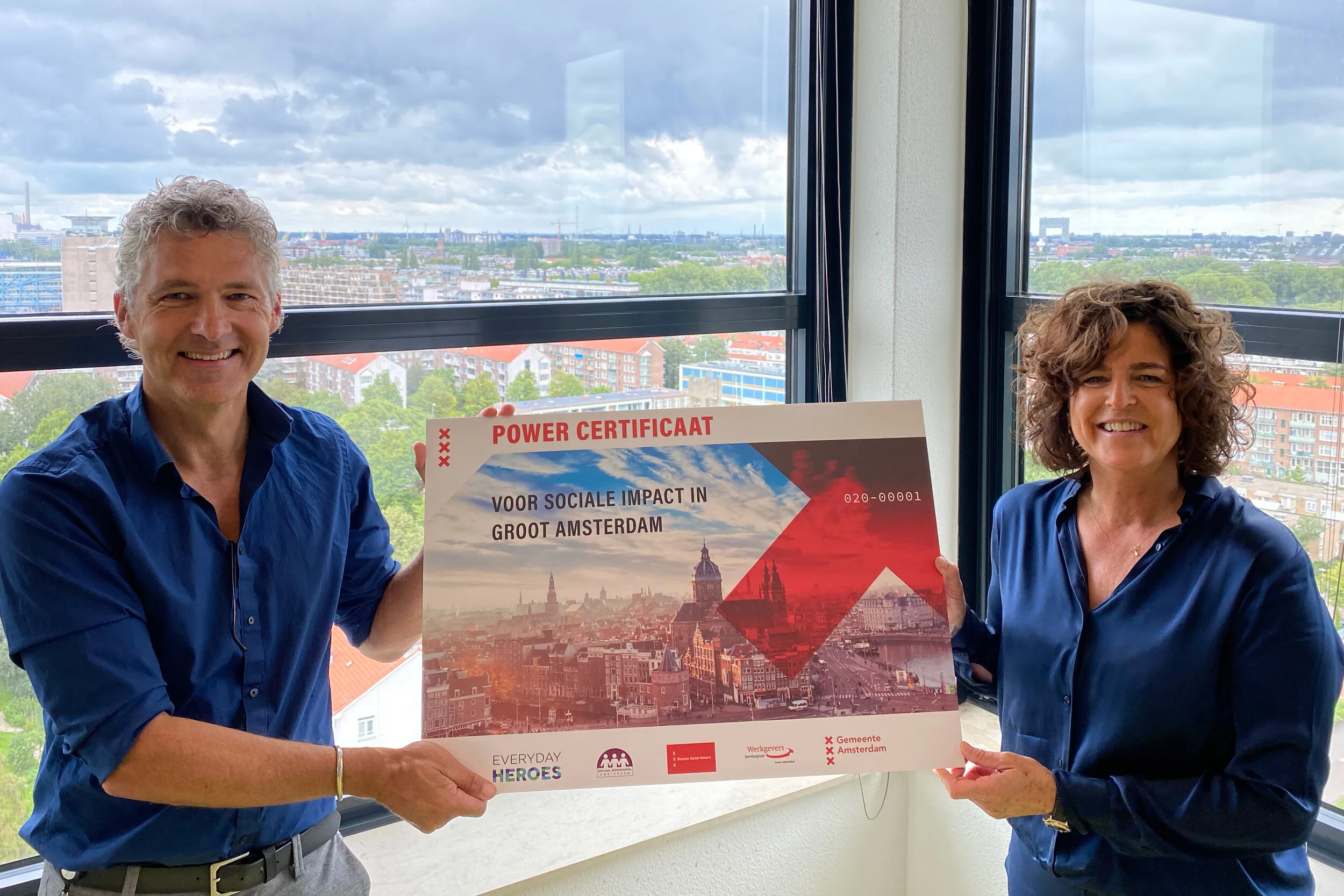 Gemeente Amsterdam start unieke samenwerking met Everyday Heroes