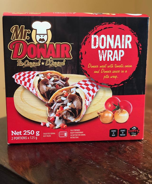 We are loving the new & improved 3D font on our Donair wrap packaging! Our graphic designer Ken Webb of Halifax is always going the extra mile for us! Thanks, Ken! #localbusiness #mrdonair #donaircountry