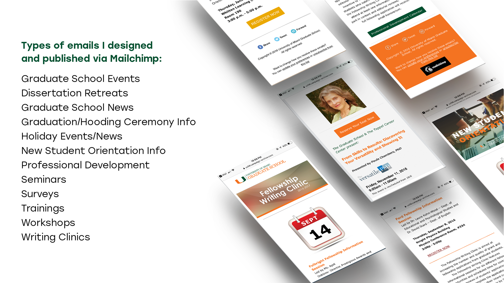 University of Miami Mailchimp Email Campaigns.jpg