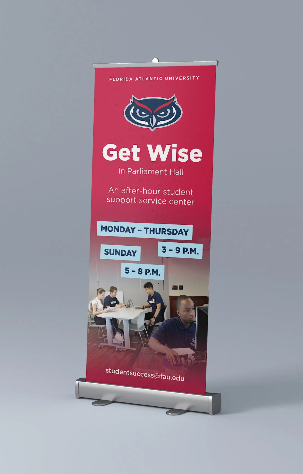 FAU Get Wise Campus Rollup Banner
