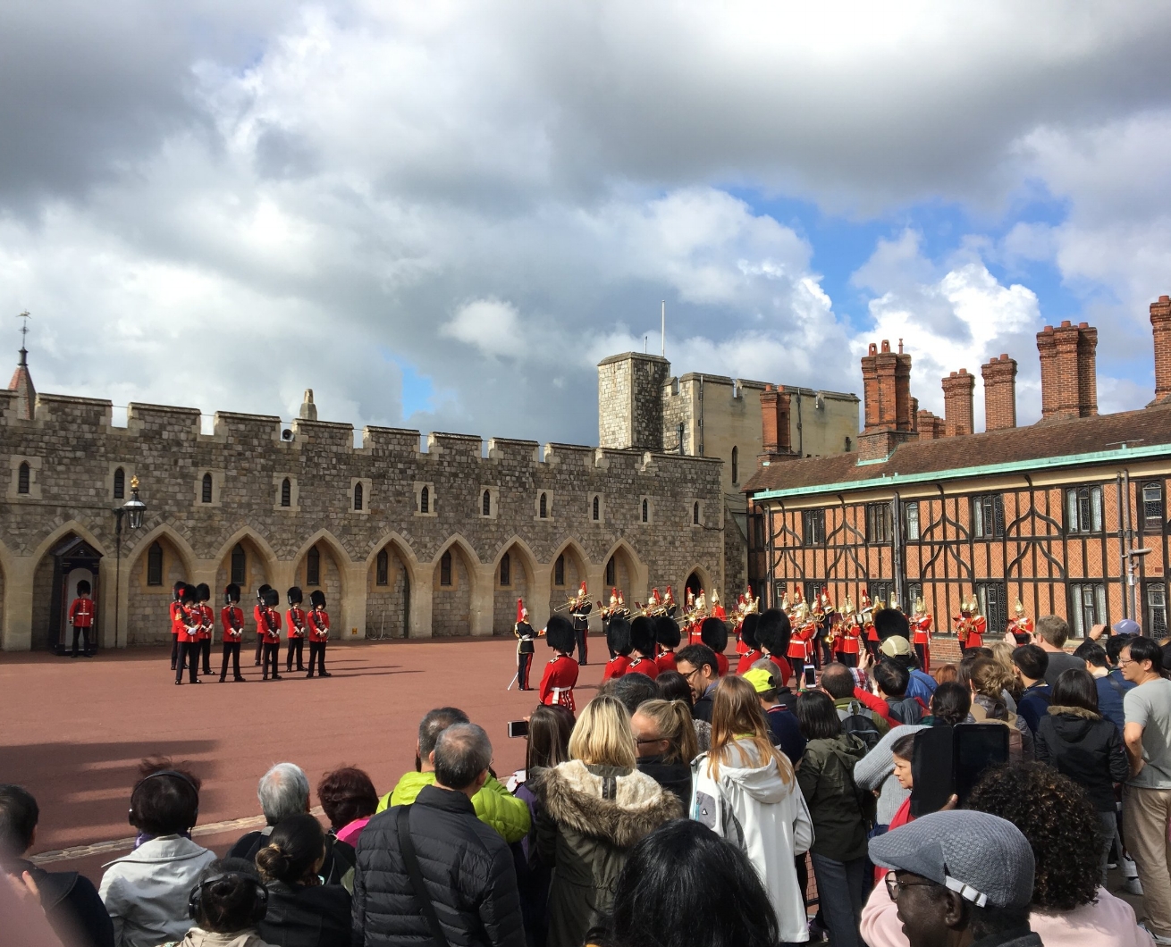 Windsor Castle, changing of the guard