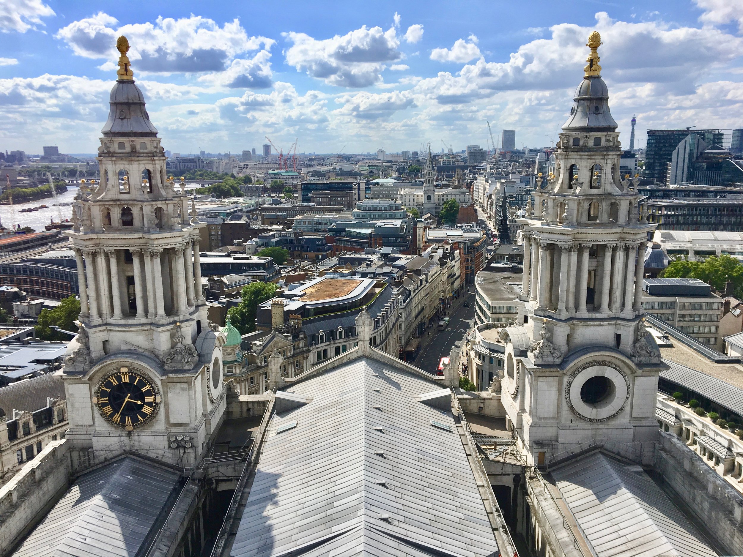 View from the dome of St Paul's Cathedral