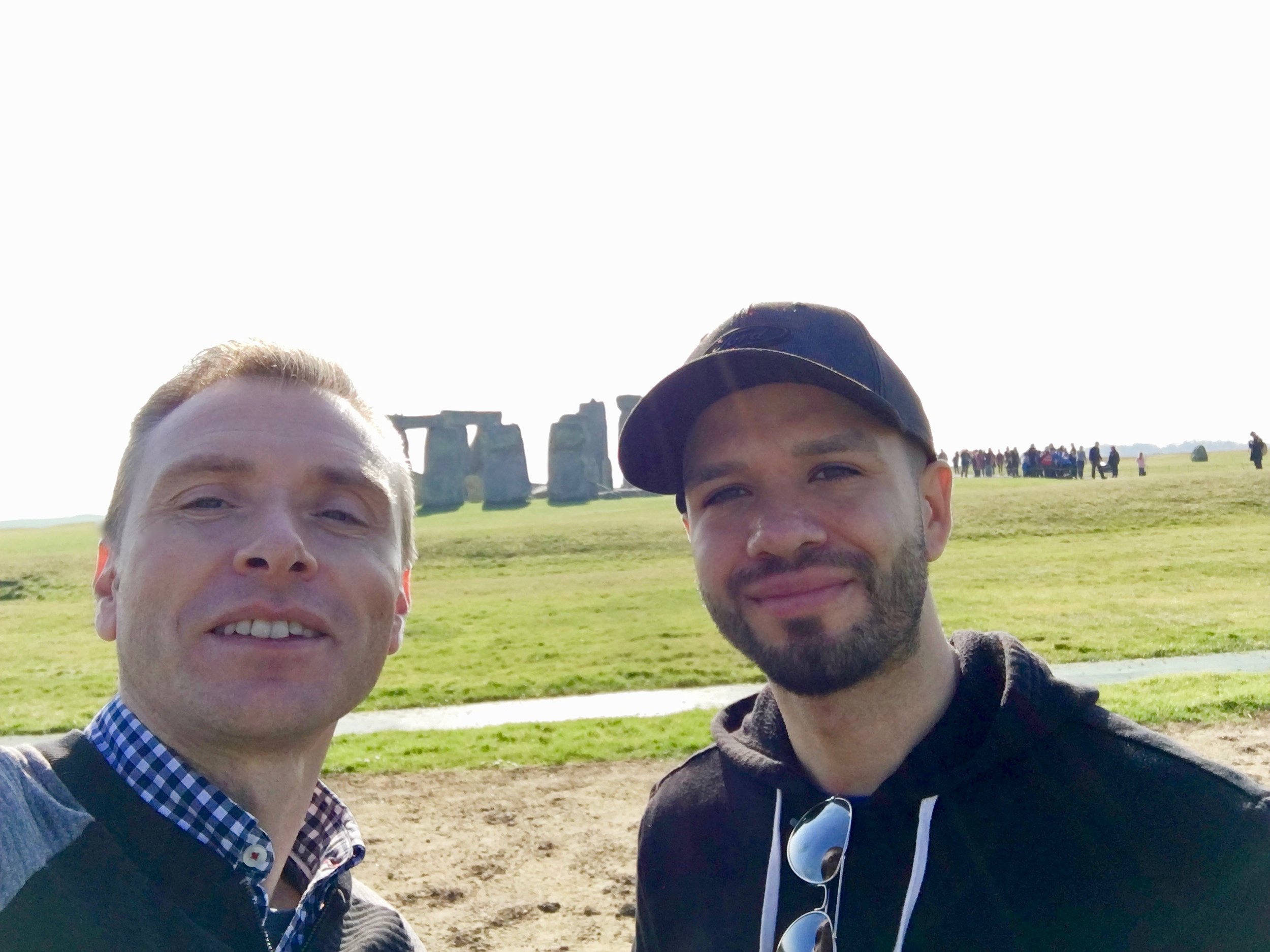 Paul Murphy at Stonehenge