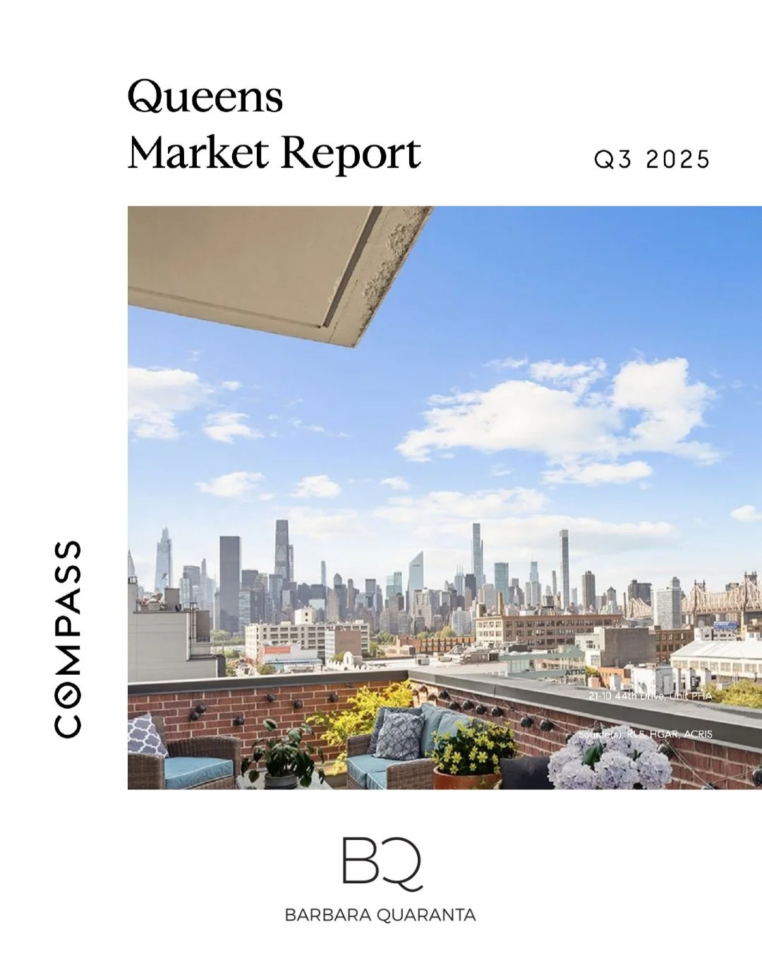 Q3 Queens Market Report
🔍 Stay ahead of the curve with the latest #RealEstate trends in Queens!

View Full Report! https://zurl.co/m053S 

#BarbaraQuaranta #Compass #CompassNewYork #RealEstate #RealEstateNewYork
#Q1MarketReport #ManhattanRealEstate 