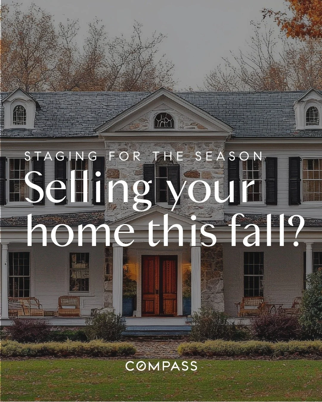Staging for the Season: Fall Home Selling Tips
Thinking about selling your home this fall? The secret to attracting serious buyers is creating a space that feels warm, welcoming, and move-in ready. ✨

Here&rsquo;s how to make your listing shine:
1️⃣ 