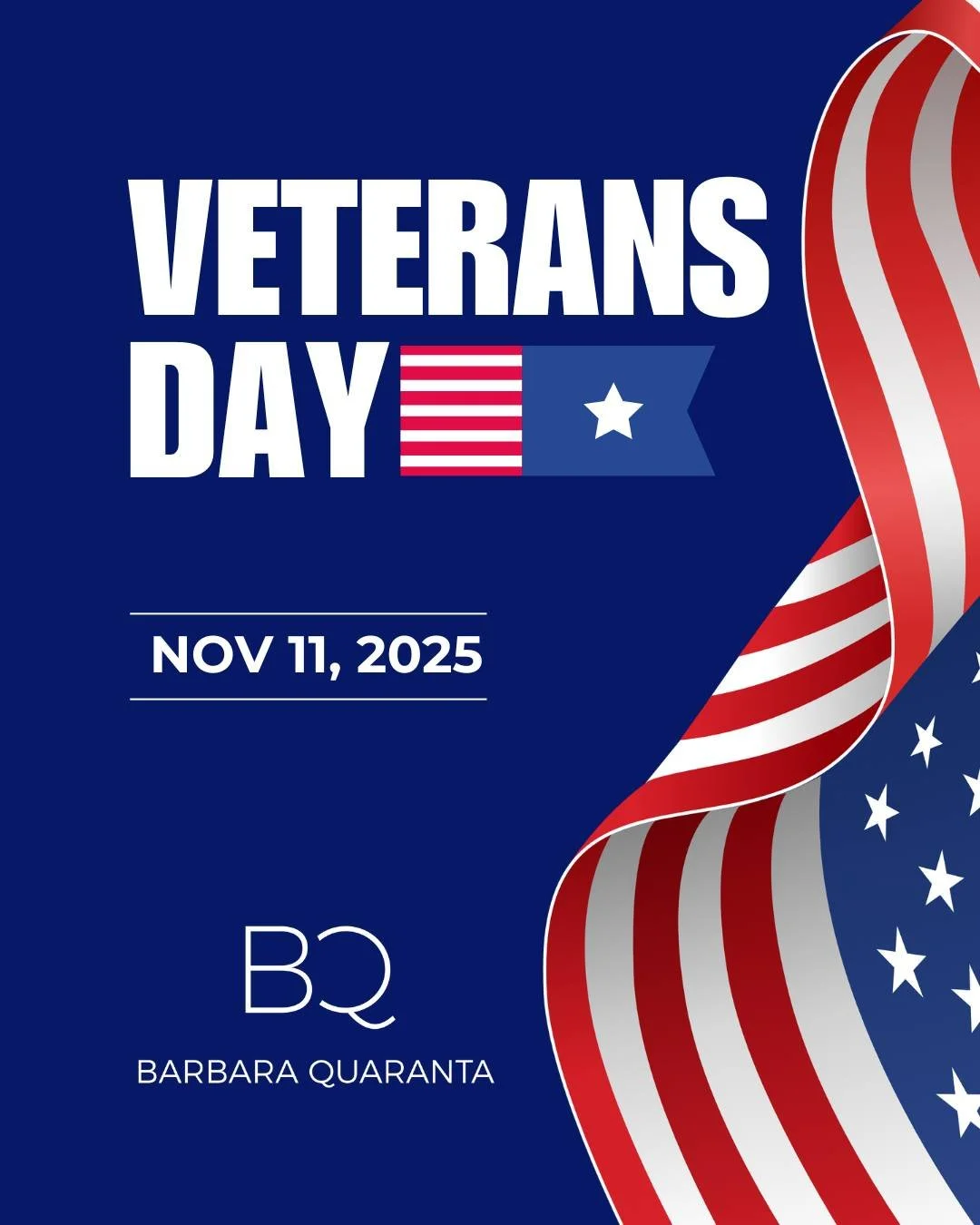Veterans Day
.
.
.
.
#BarbaraQuaranta #Compass #CompassNewYork #RealEstate #RealEstateNewYork