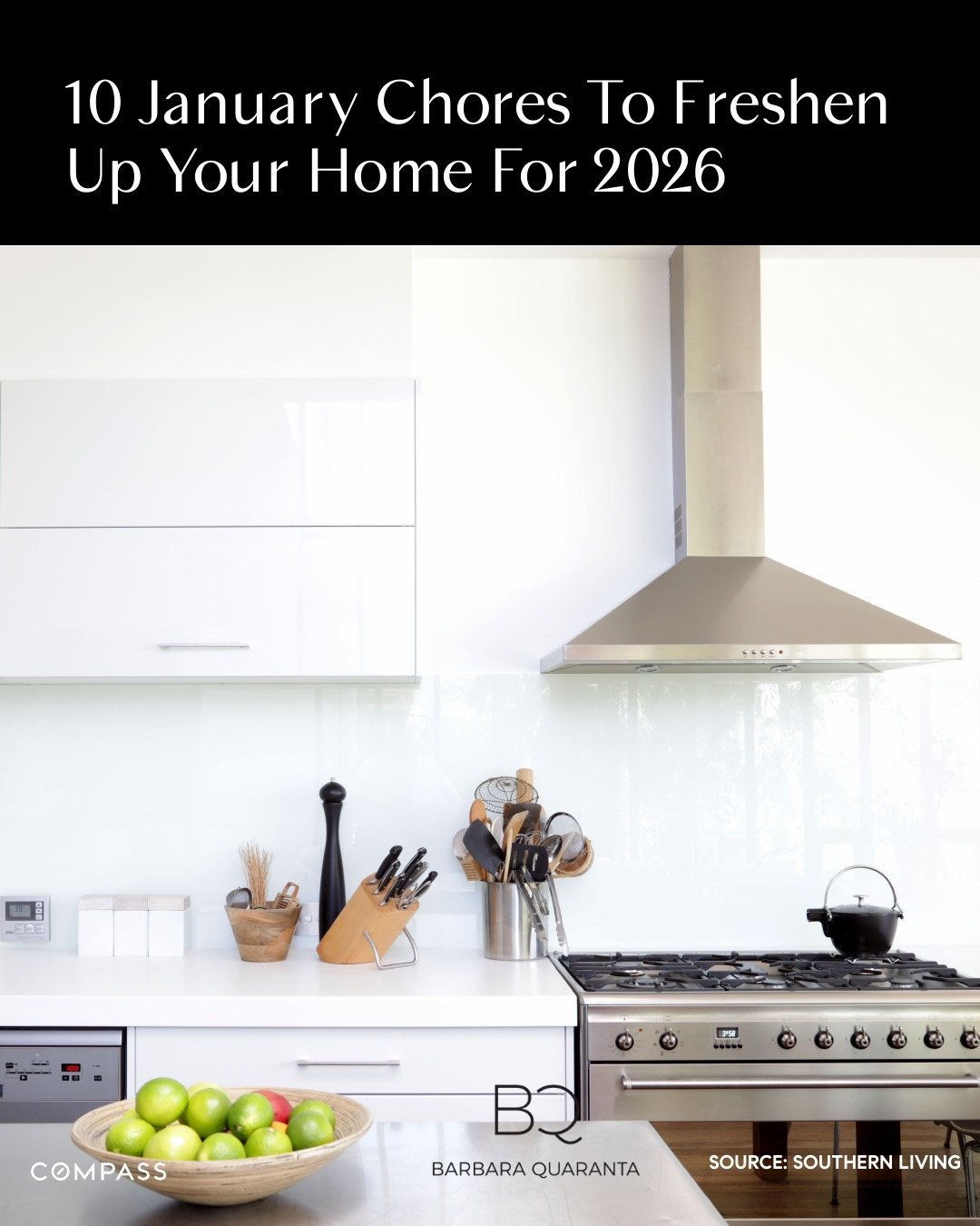 10 January Chores to Freshen Up Your Home for 2026 
A new year is the perfect time for a simple reset. These small tasks can make your home feel lighter, cleaner, and more organized&mdash;without a full overhaul.
January Reset Checklist:
1️⃣ Declutte