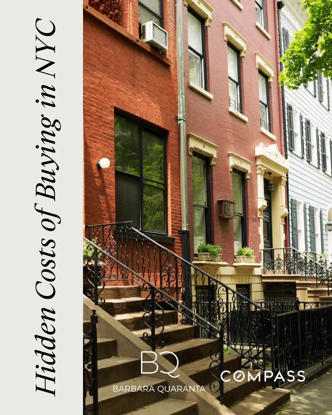 NYC buying costs go beyond the down payment.
Closing costs, mansion tax, building fees &mdash; no surprises if you plan right.
Let&rsquo;s talk it through. 

Looking to buy or have questions on buying? Reach out to me, I would love to assist! 

Barba