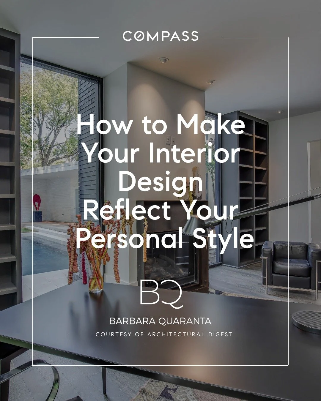 How to Make Your Interior Design Reflect Your Personal Style
COURTESY OF ARCHITECTURAL DIGEST

Know Yourself
To create a design that reflects your personal tastes, you must first identify what those tastes are.

Incorporate Your Interests
Personalizi