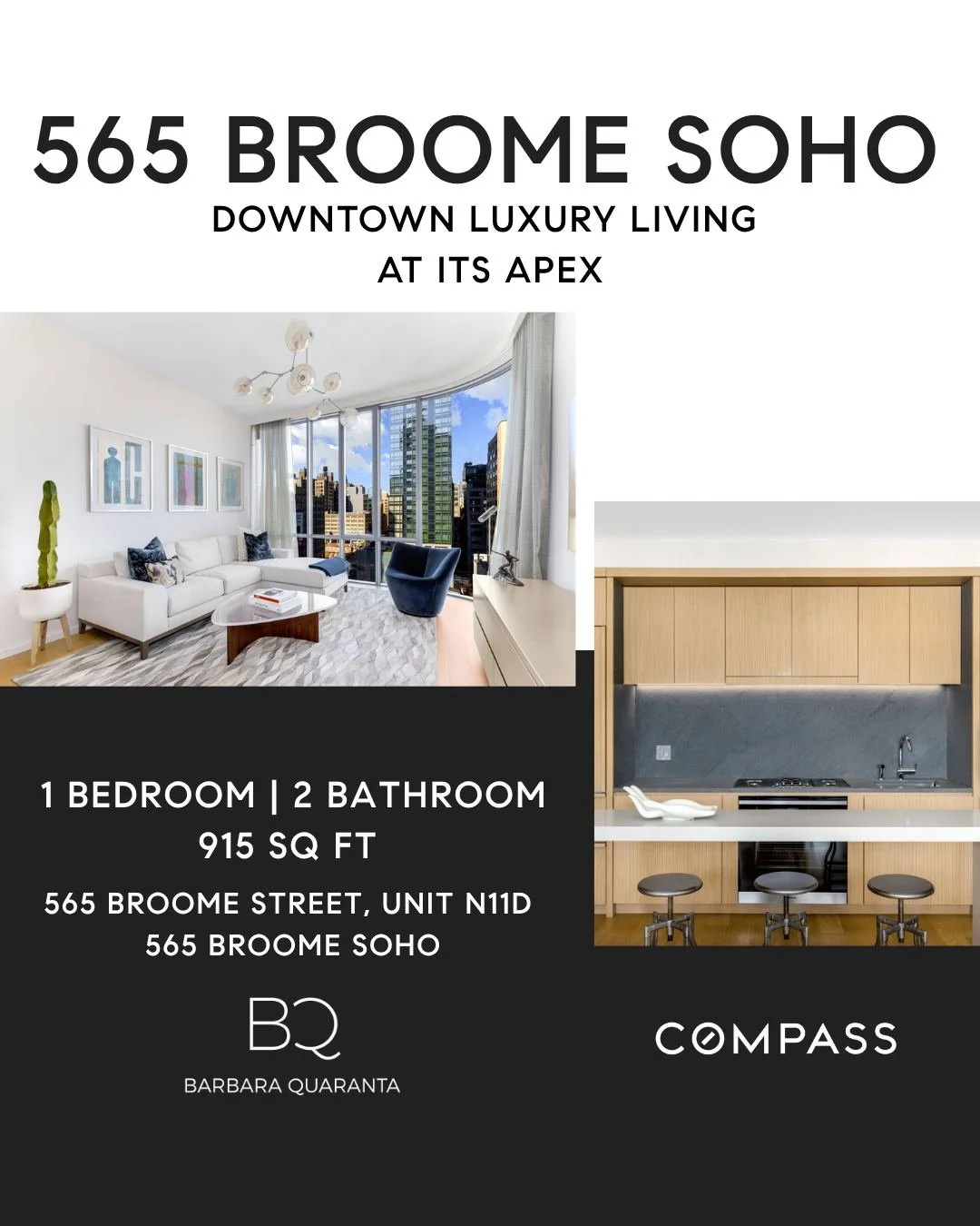 Dare to Dream! Truly a home to envy, this high floor, 915 square foot 1-bedroom, 1.5-bathroom residence in downtown's most sought-after full-service condo constitutes the best current value in the building. This perfectly laid out residence features 