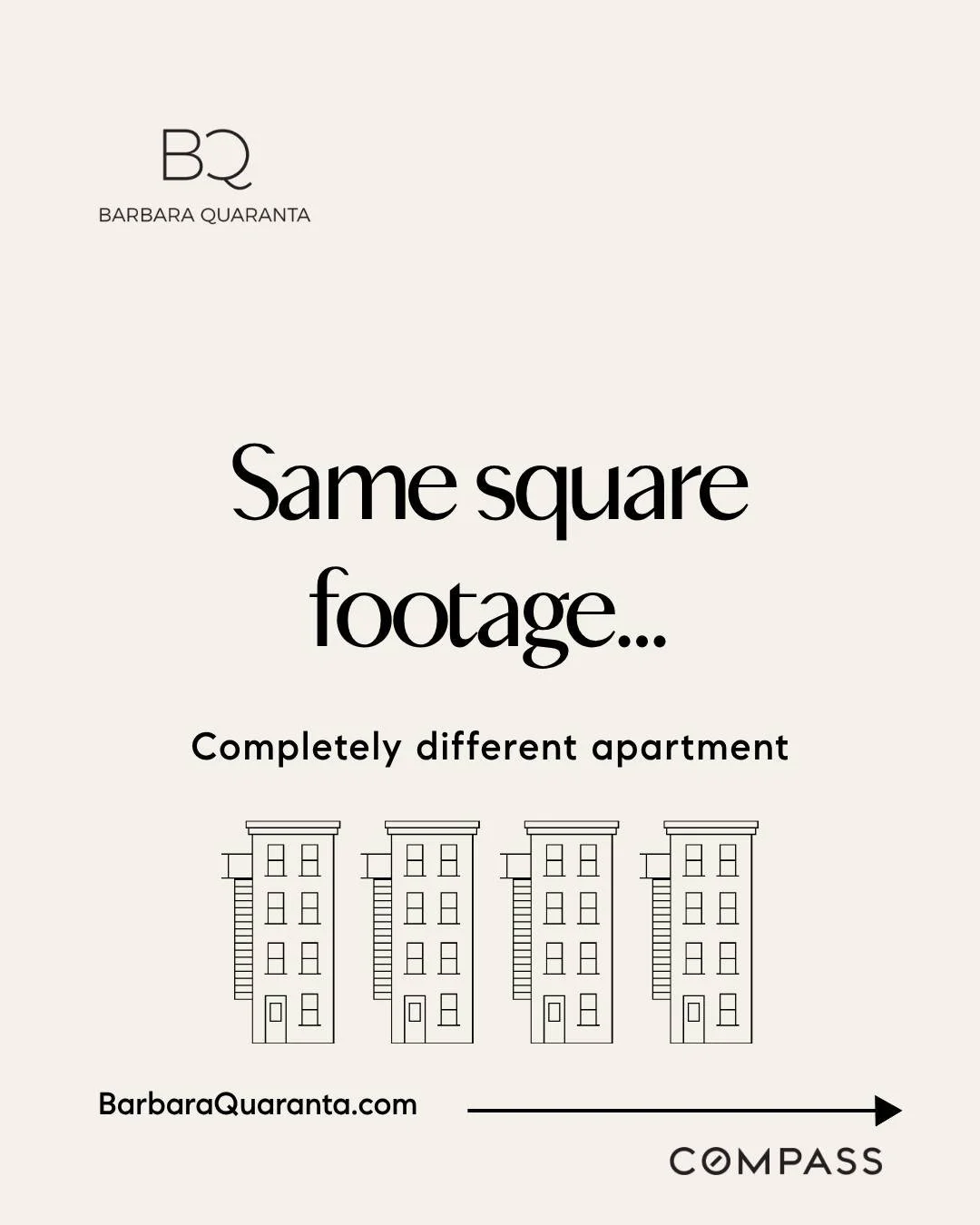 Same square footage. Completely different apartment.
In NYC real estate, square footage only tells part of the story.

Two apartments can have the same listed size and feel completely different once you step inside. Layout, ceiling height, window pla