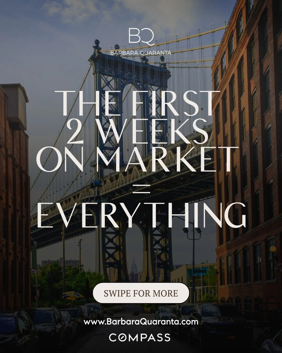 The first two weeks on market matter. A lot.
When a NYC listing first goes live, that is usually when it receives the most attention, the most views, and the most serious buyer activity.

If the pricing, photography, floor plan, access, and messaging