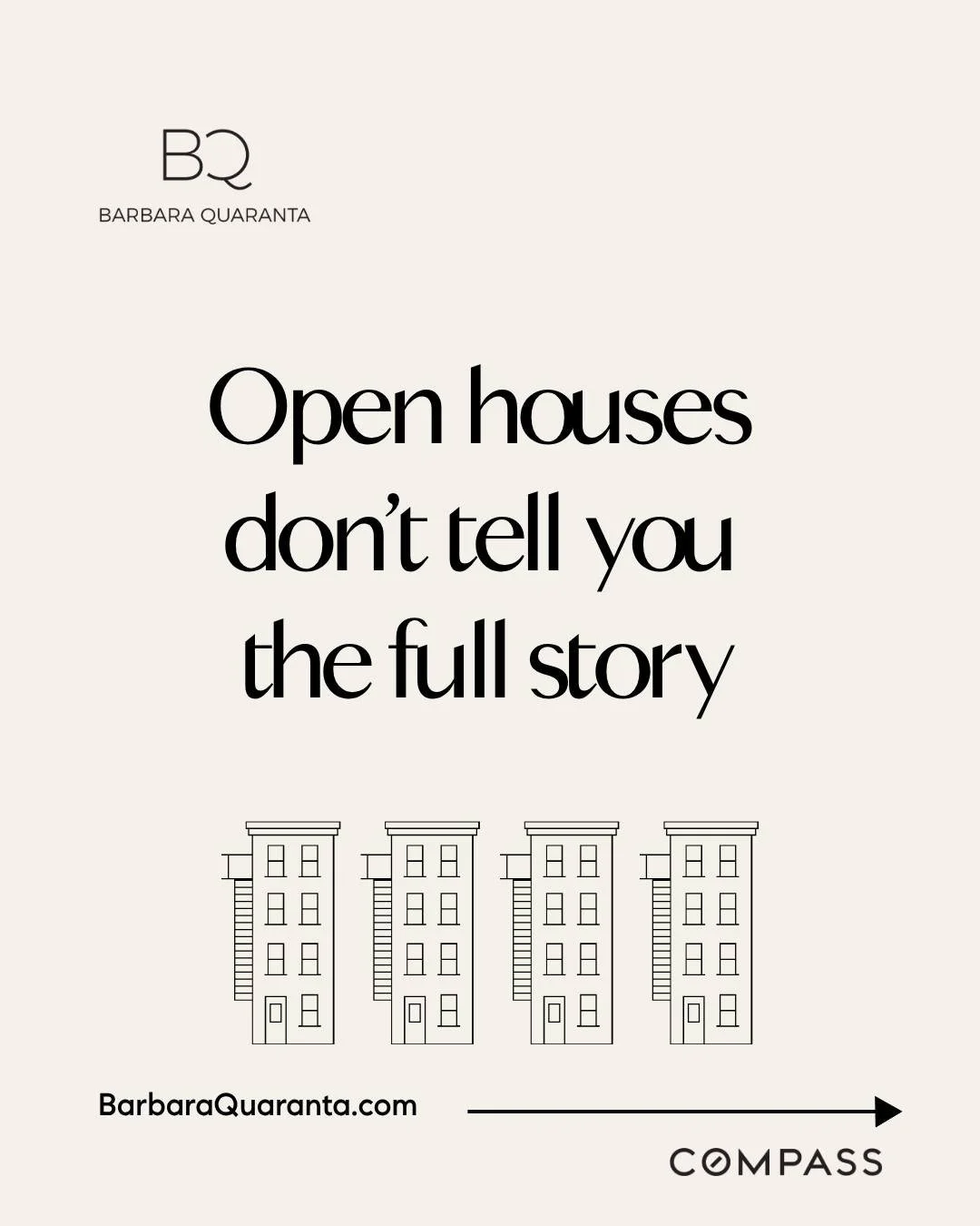 Open houses do not tell you the full story.
A beautiful open house can show you the space, but it may not reveal the full opportunity.

Serious buyers look deeper:
How long has it been on the market?
Is the seller motivated?
Are there hidden tradeoff