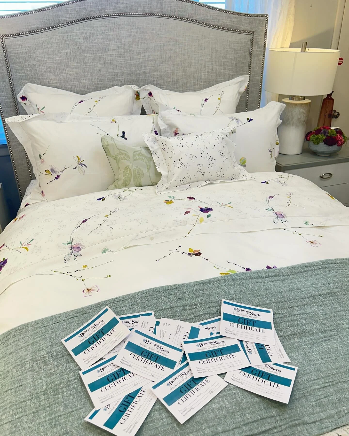 The Holidays are surely approaching. The perfect holiday gift this season is a BTS giftcard, allowing your bestie or family member to come into our showroom and pick out the perfect piece for their home. We have a wide variety of bed linens, home acc