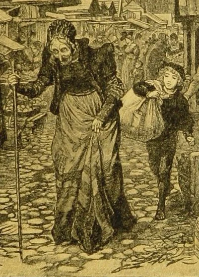 The Angel-Boy and the Old Woman