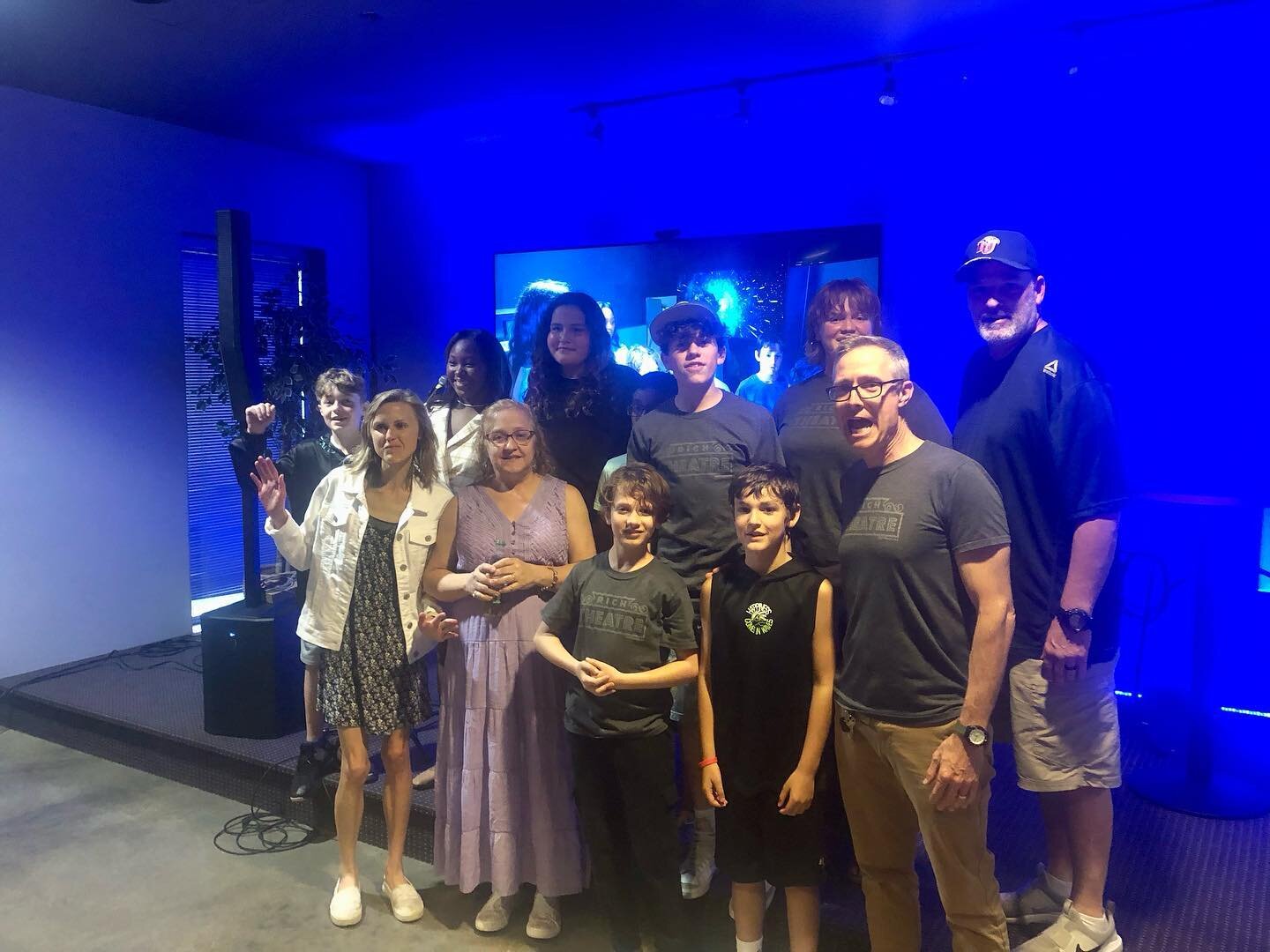 We had such a great time celebrating the cast &amp; crew of our 10 Min Spring Break Film: Overtaken! Thanks to all who helped make the magic happen and to all who helped celebrate! @richtheatrevb #thatsawrap #moviemagic #studentsrock #scififilm