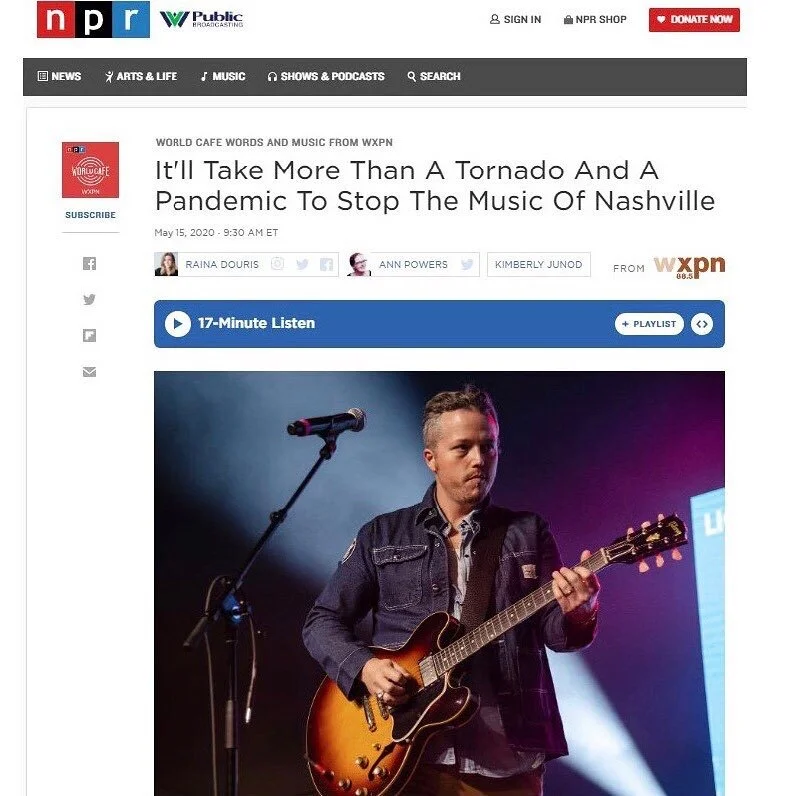 Lou Turner's SONGS FOR JOHN VENN Featured on NPR World Cafe