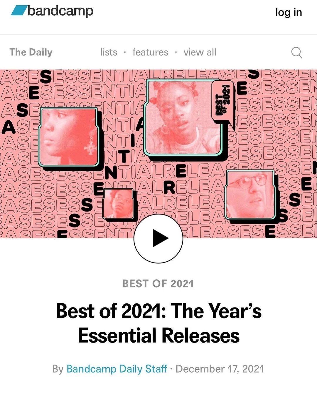 Bandcamp Names Rosali's No Medium a 2021 Essential Release